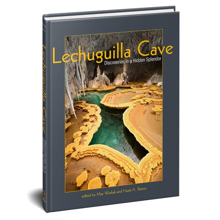 3D-mockup of the book 'Lechuguilla Cave: Discoveries in a Hidden Splendor'