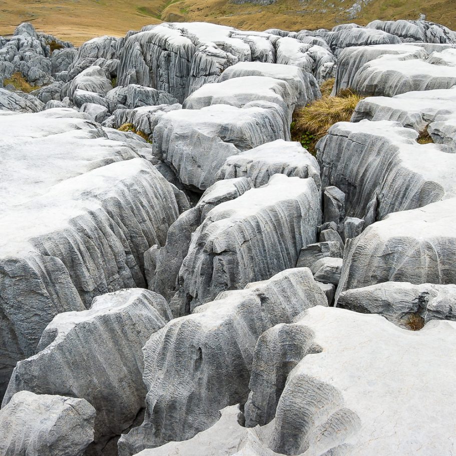 Karstified limestone