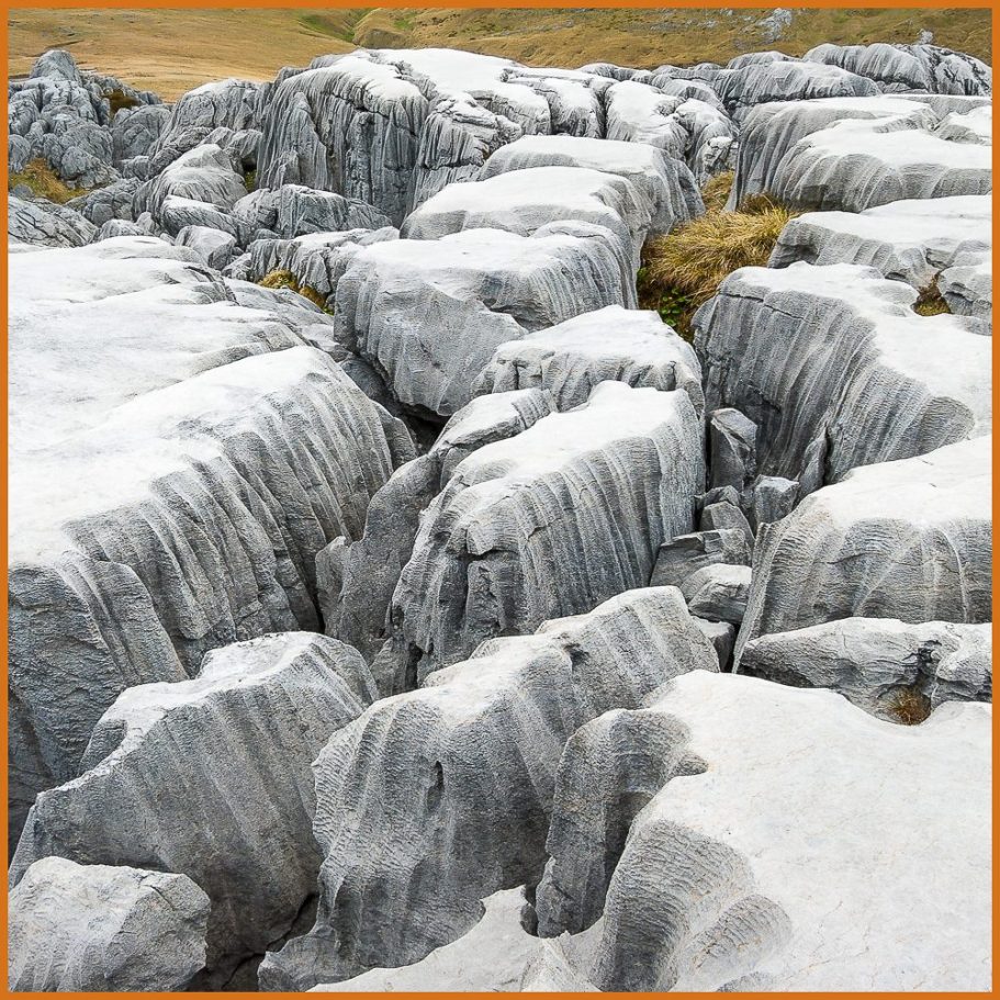 Karstified limestone with karren features; title photo for "Karst Terrain" portfolio