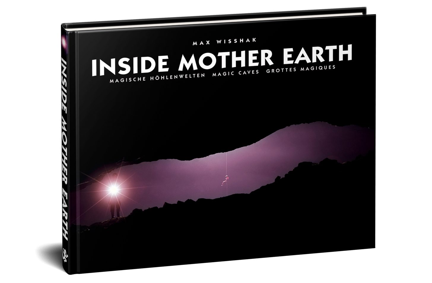 The book 'Inside Mother Earth: Magic Caves' by Max Wisshak
